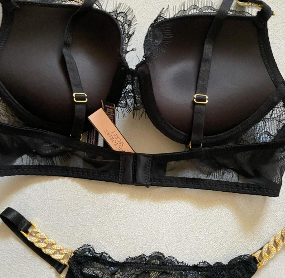 New victoria secret Plain chain set