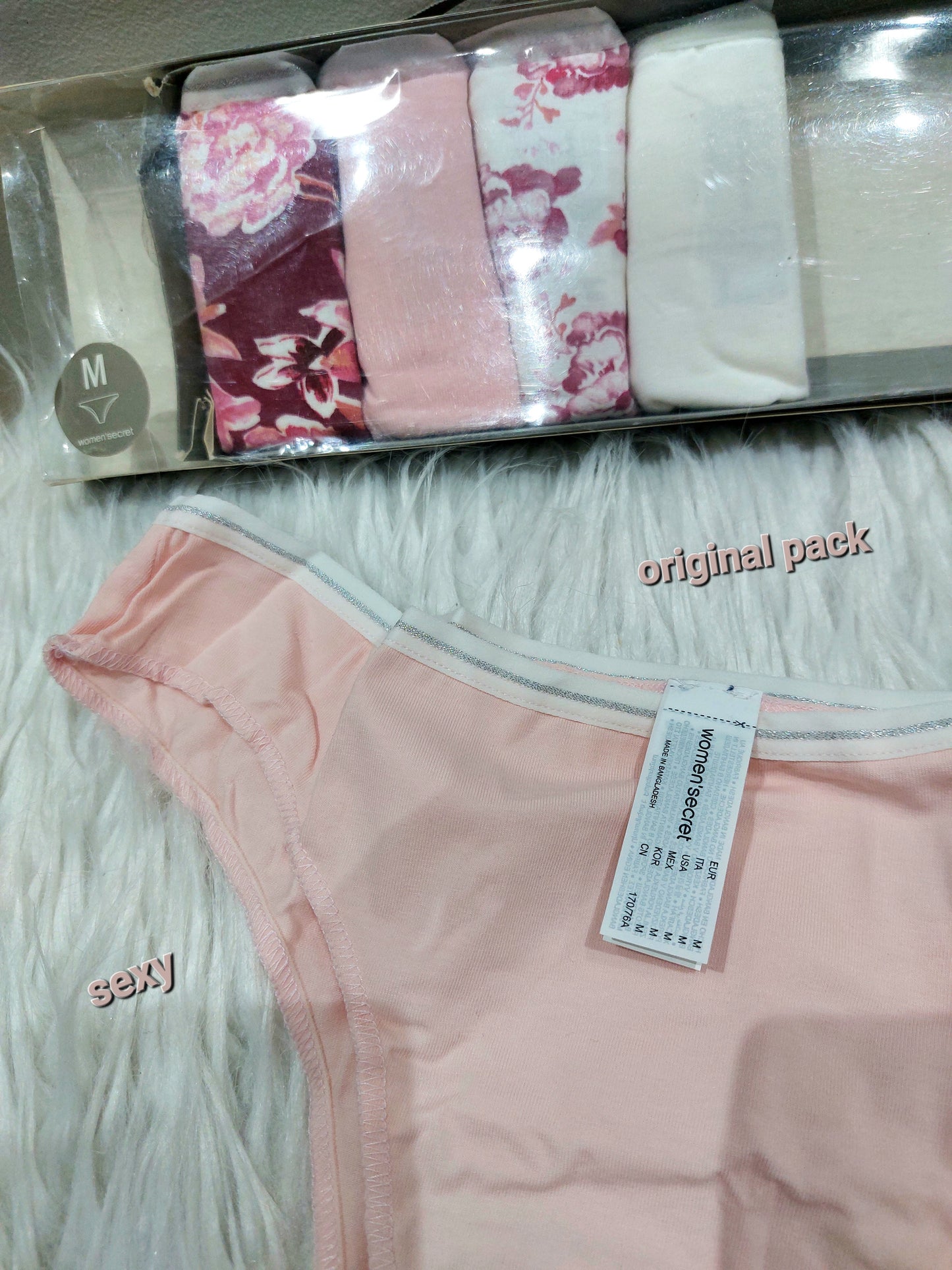 Women's secret pack 7 pieces
