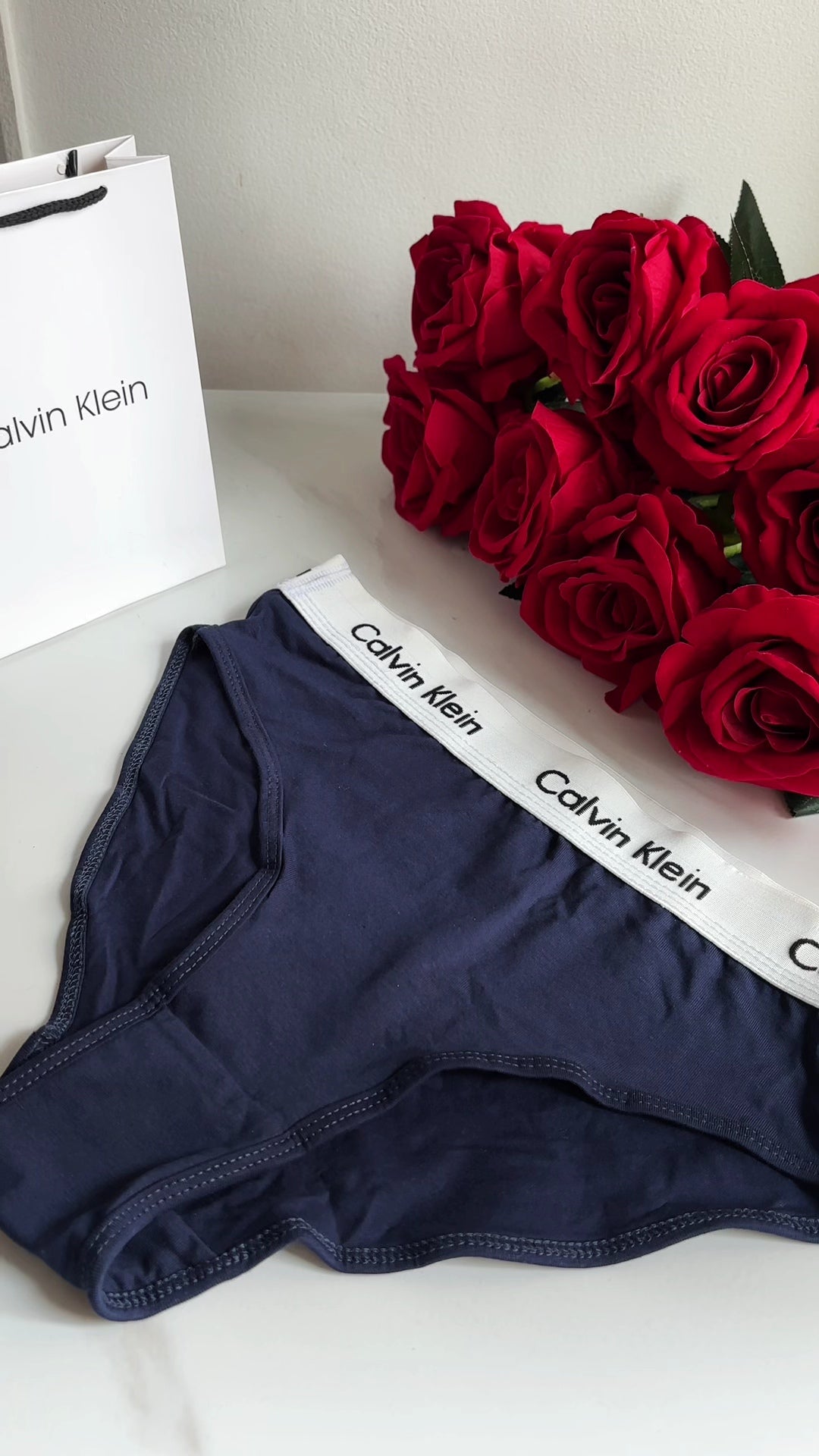 CK Panties ! For women high waist (6 pieces) New offer ٦ قطع اوفر