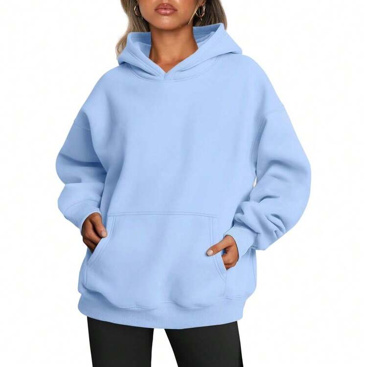 SHEIN Baby blue sweatshirt