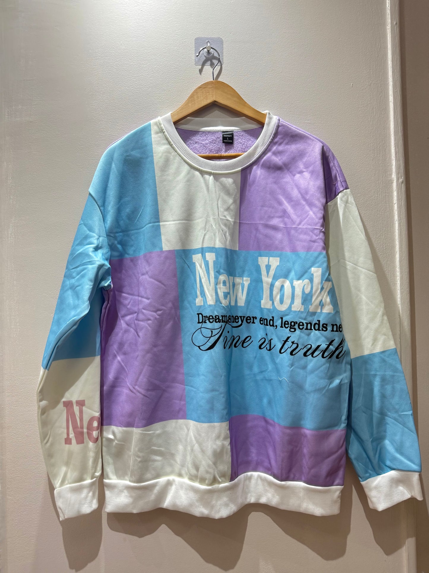 SHEIN New York sweatshirt