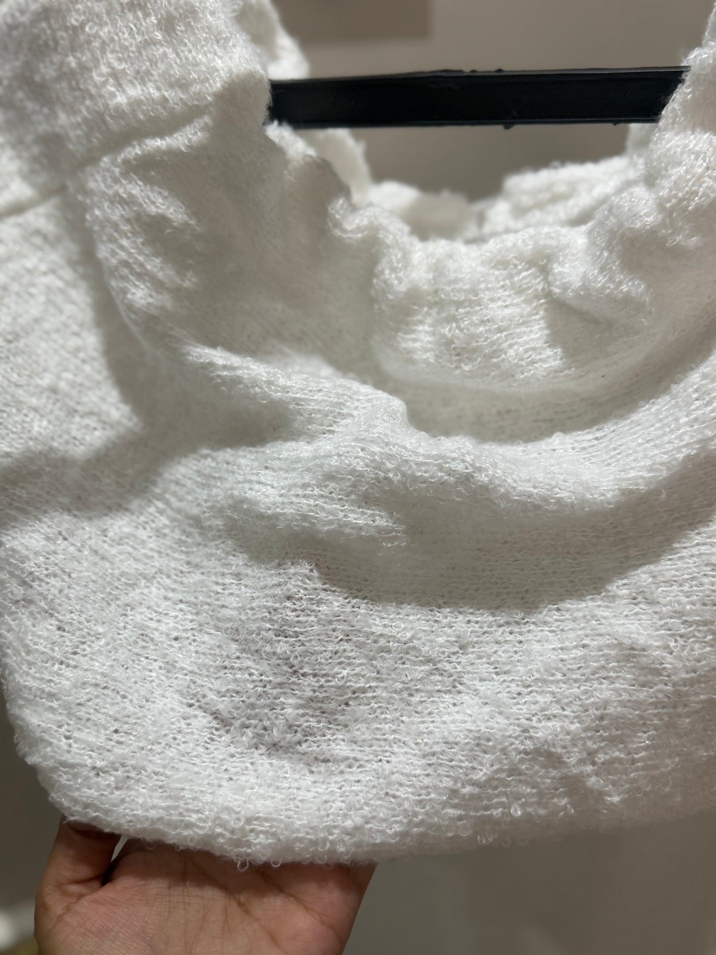 SHEIN White off shoulder Dress