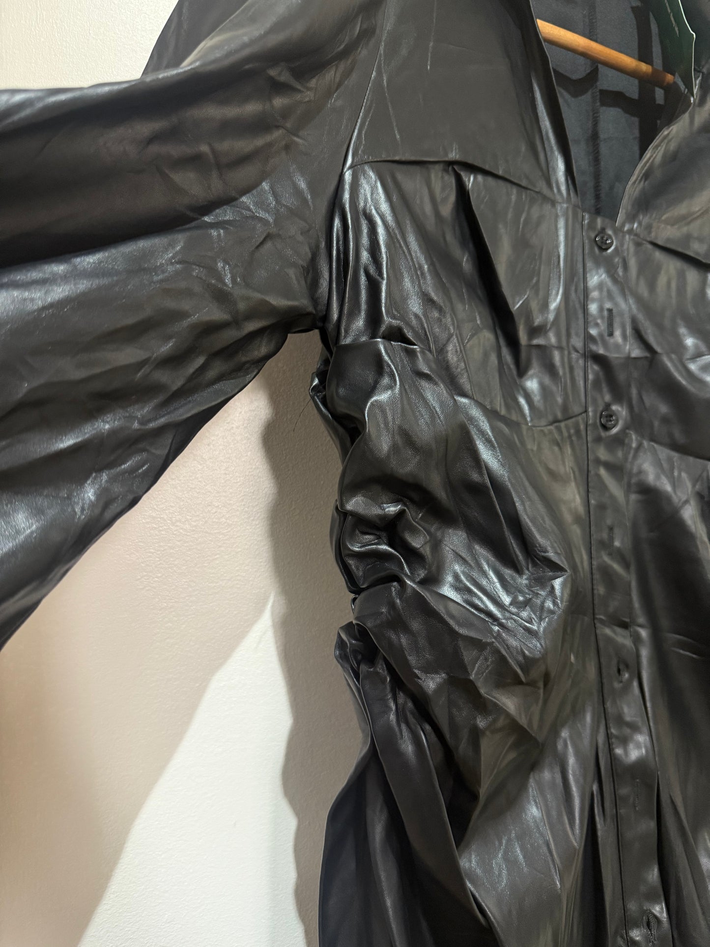 SHEIN Leather Dress