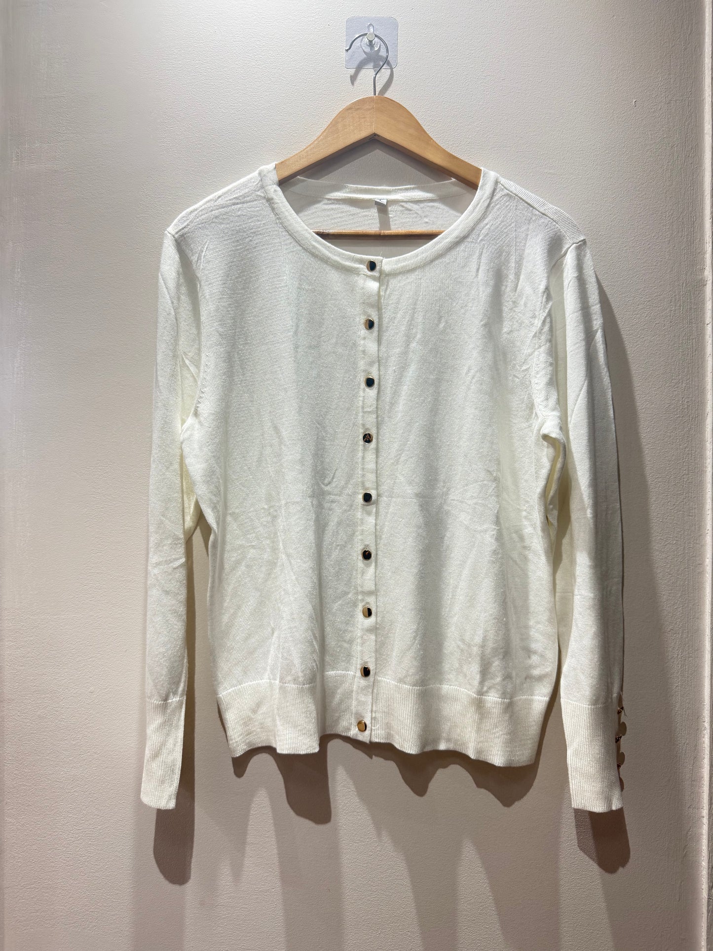 SHEIN WHITE CARDIGAN