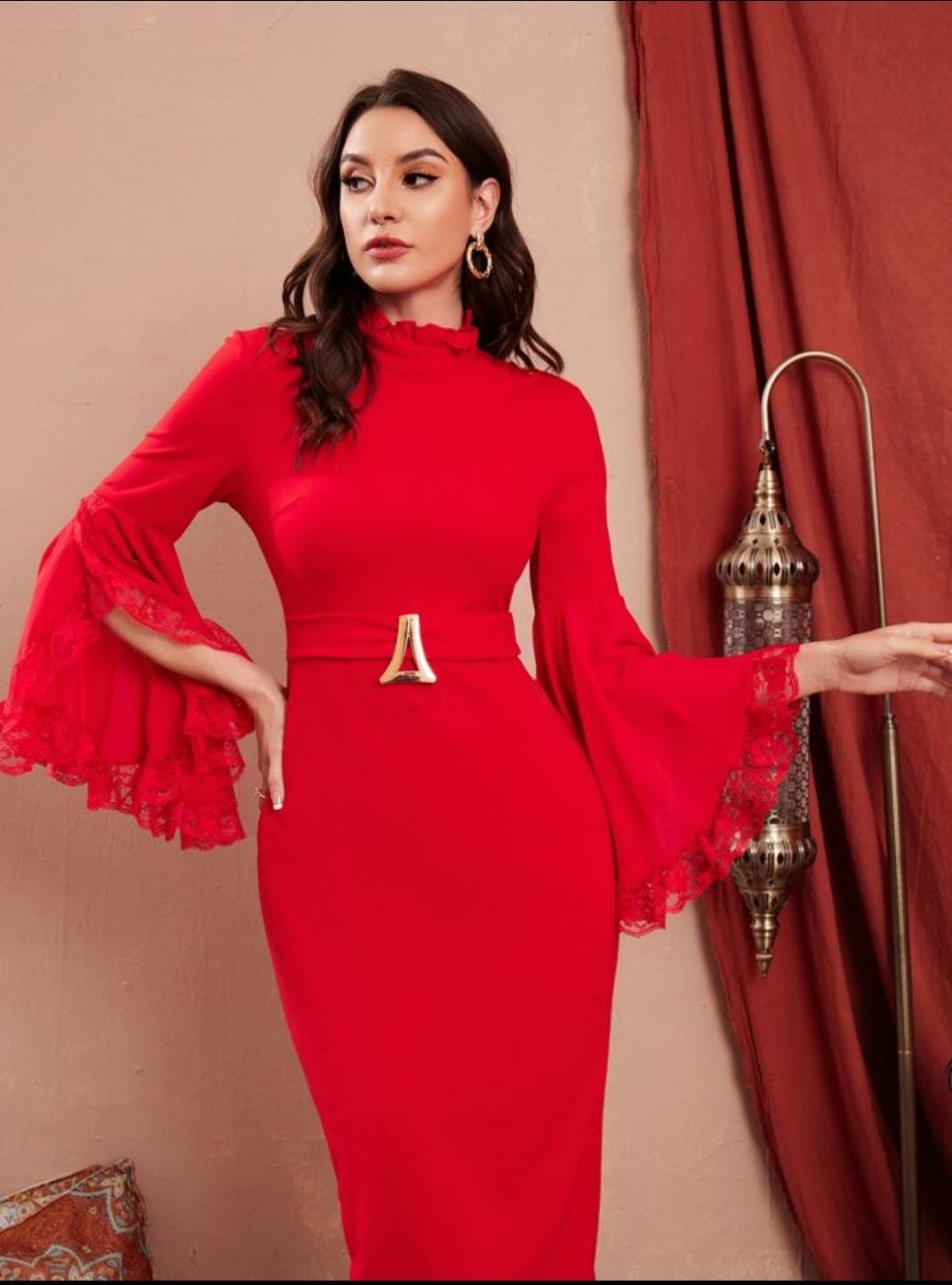 SHEIN US RED DRESS