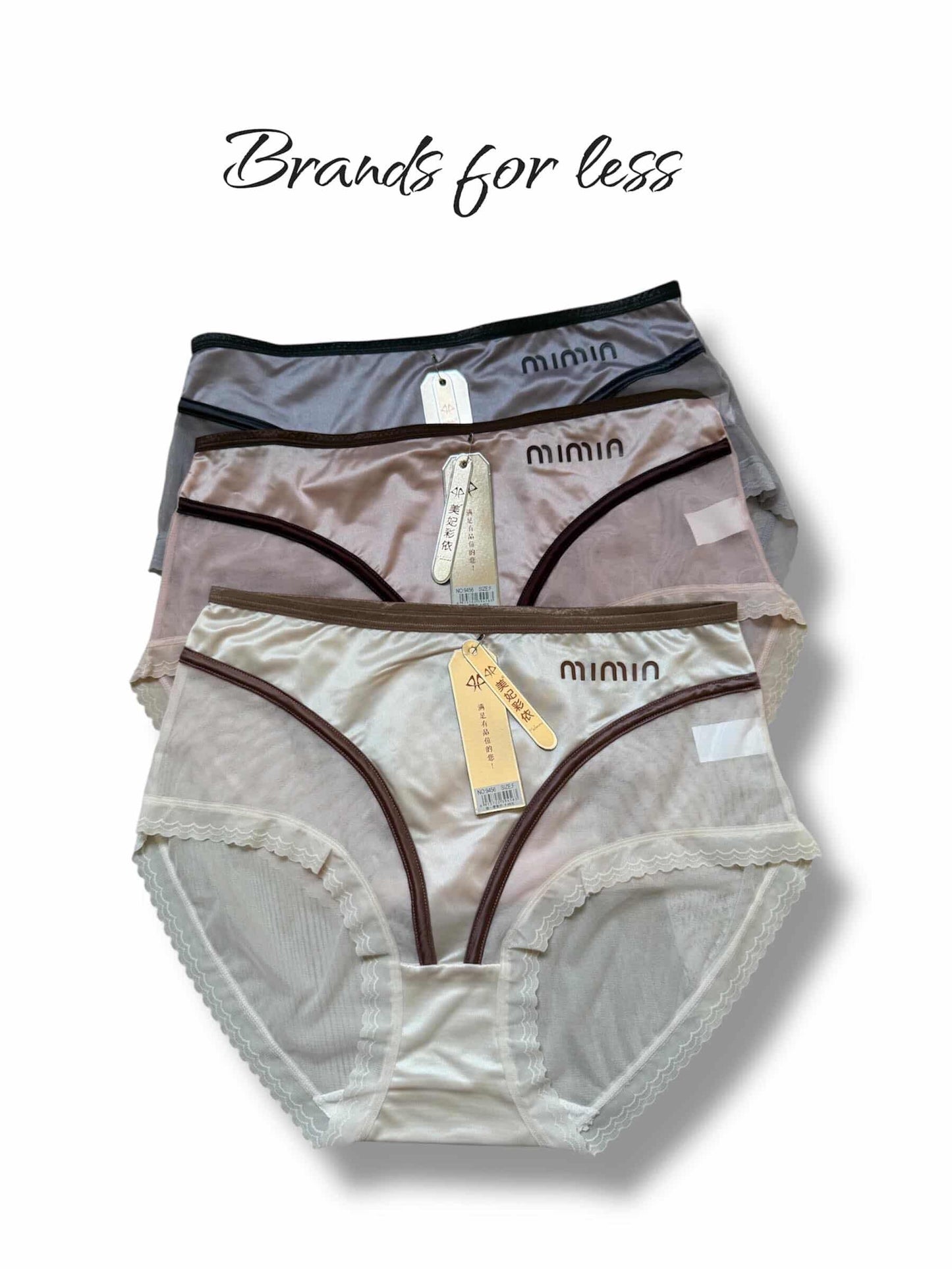 Miu miu stain panties offer 3 pieces