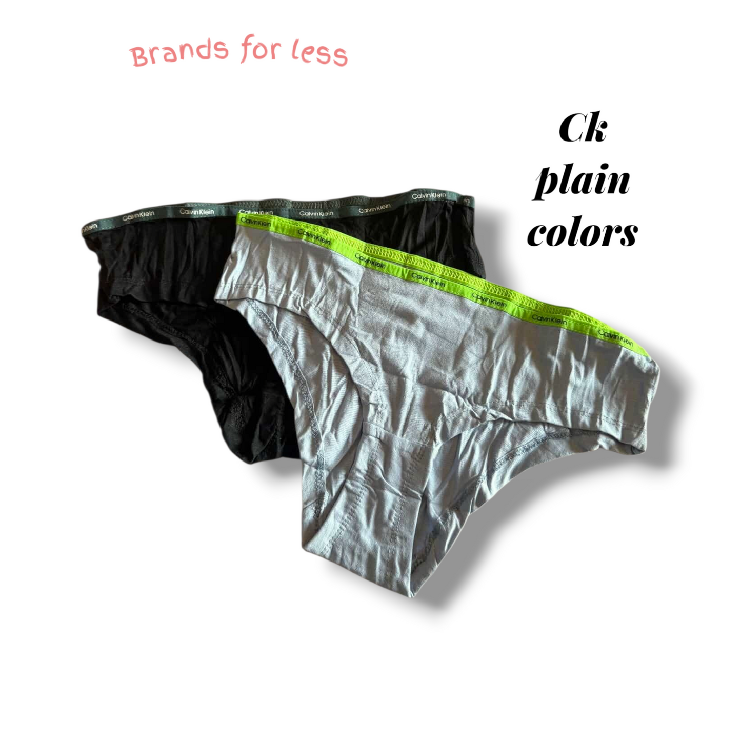 Random patterns ck panties 5 pieces