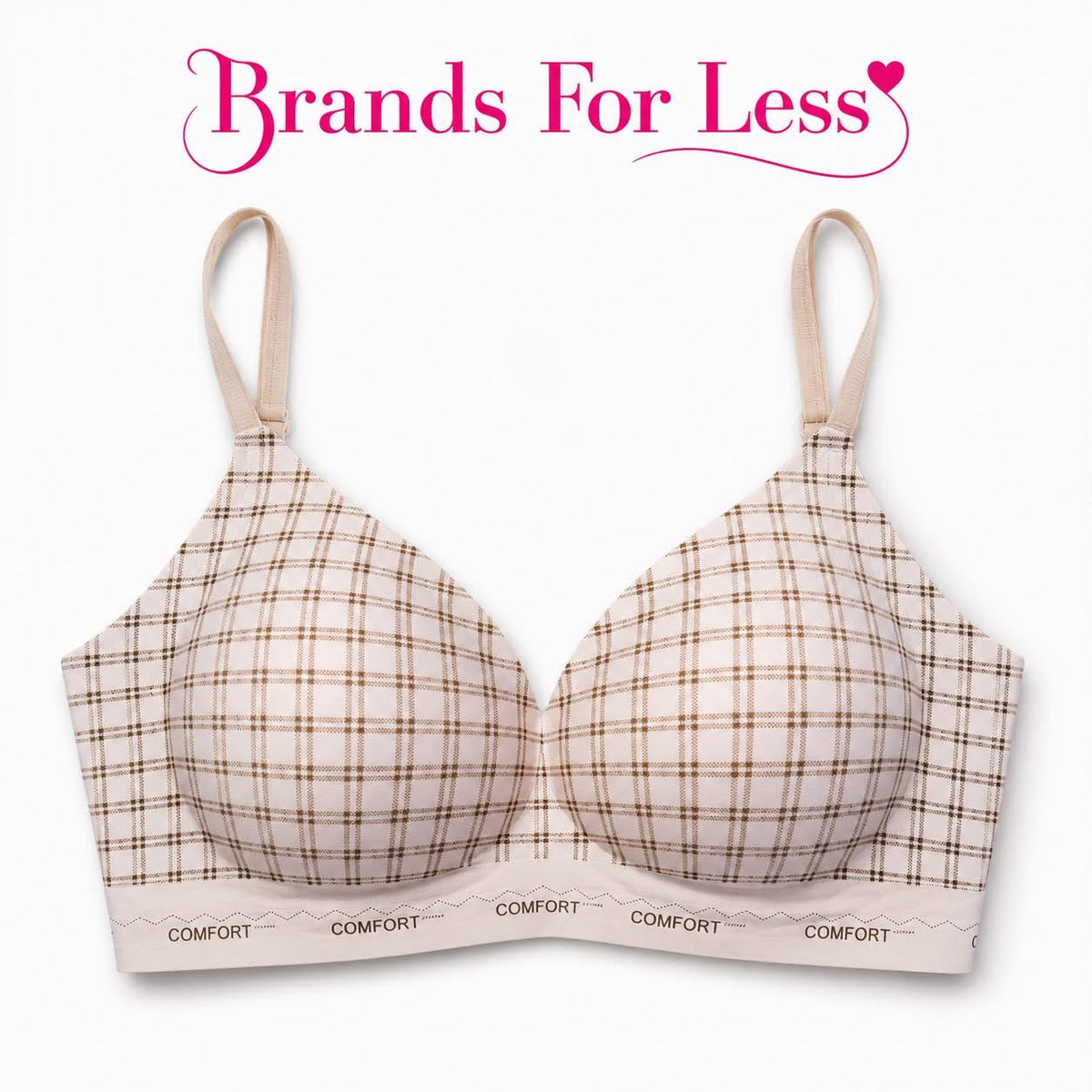 Seamless comfort printed Bra