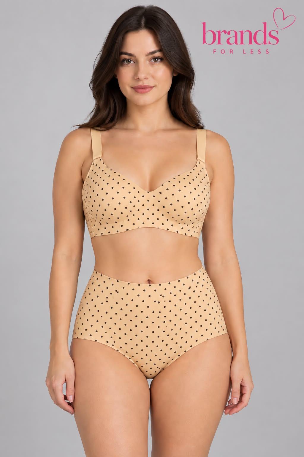 Seamless Full set Bra & High waits brief panty