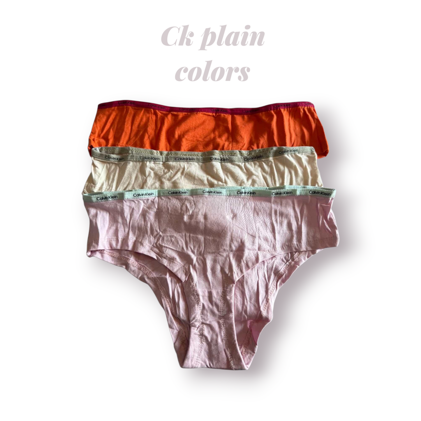 Random patterns ck panties 5 pieces
