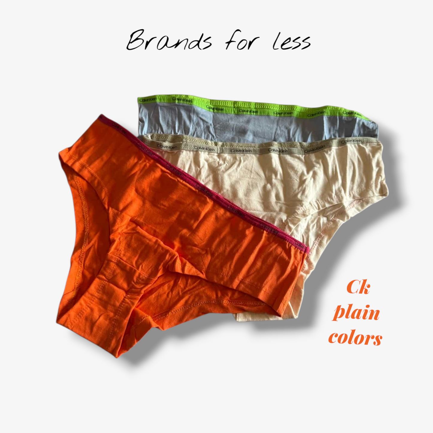 Random patterns ck panties 5 pieces
