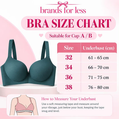 Flora Double push up seamless Bra