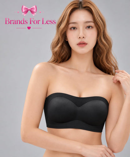 Strapless seamless soft Padded Bra