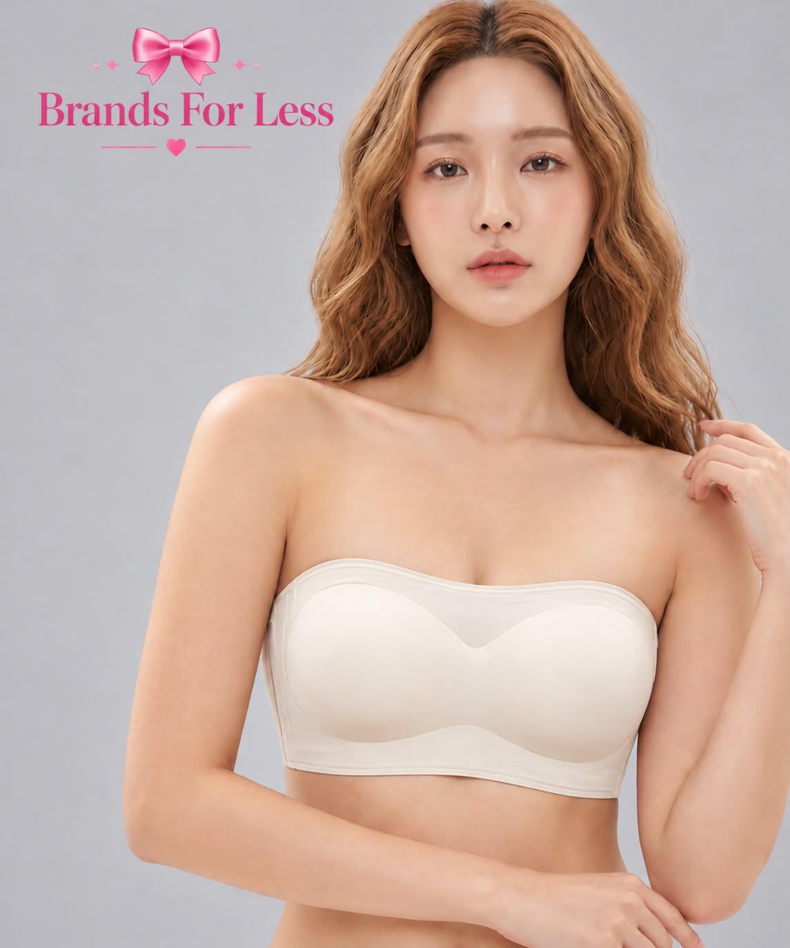 Strapless seamless soft Padded Bra