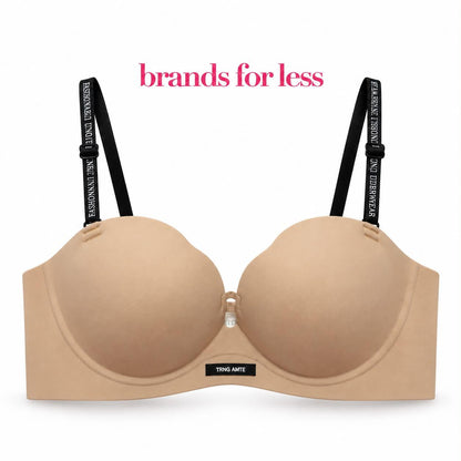 Polka Dotts Double push up Bra