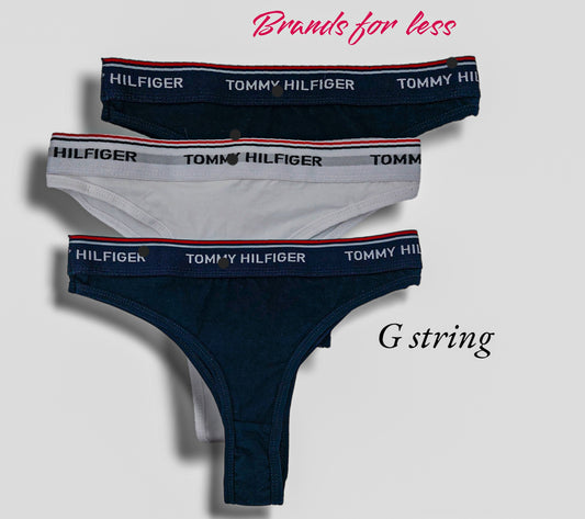 TOMMY Thong (  G STRING )  SEAMLESS  4 pieces per pack