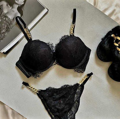 New victoria secret Plain chain set
