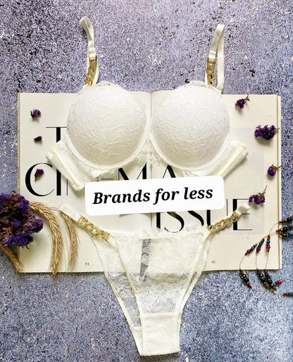 New victoria secret Plain chain set