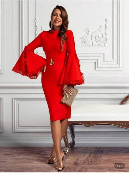 SHEIN US RED DRESS