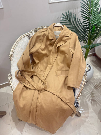 SHEIN CURVE LONG COAT