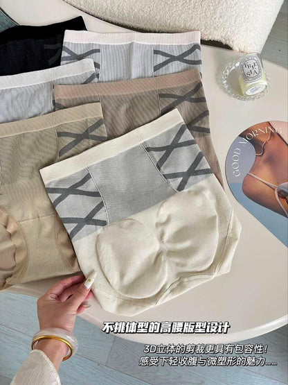 3 pieces  High waist Underwear