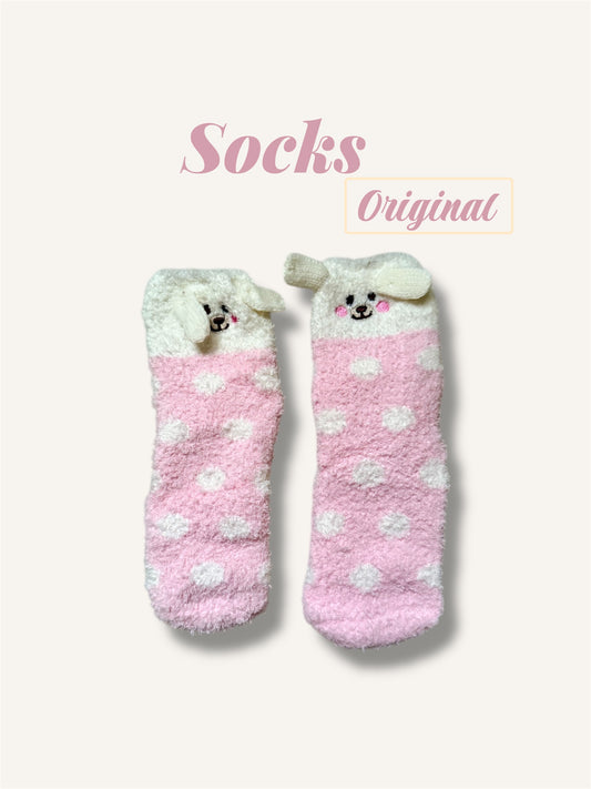 Pink socks 💗 for winter