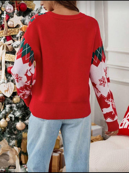 SHEIN Premium Christmas Pullover 🎄