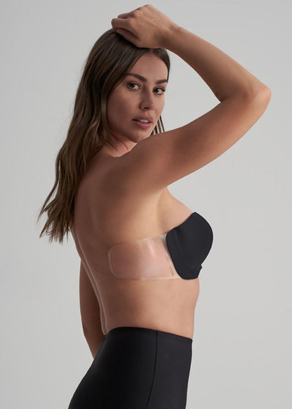 Backless Adhesive winge push -up Bra