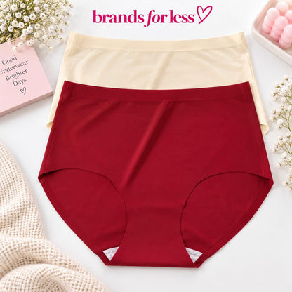 Seamless 3 pieces High waist Brief