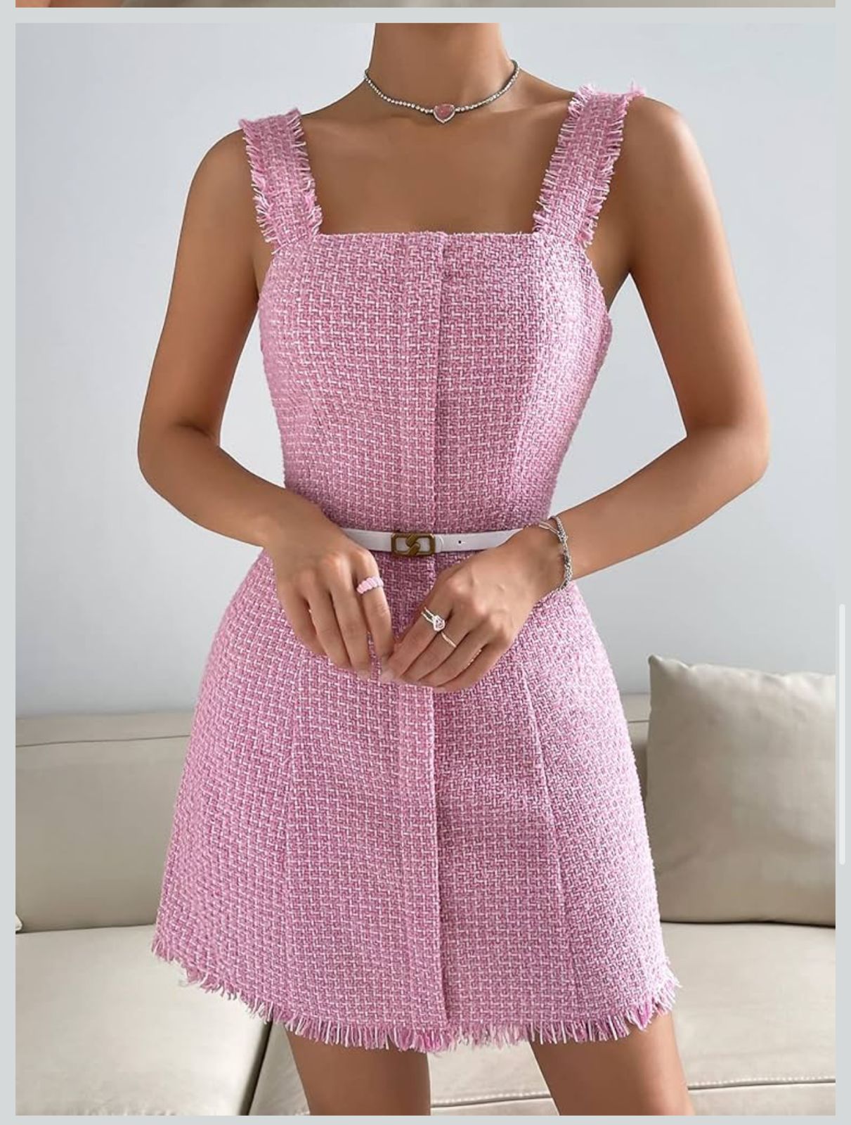 SHEIN Premium  Dress with Belt