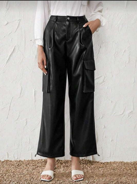 SHEIN Leather pants