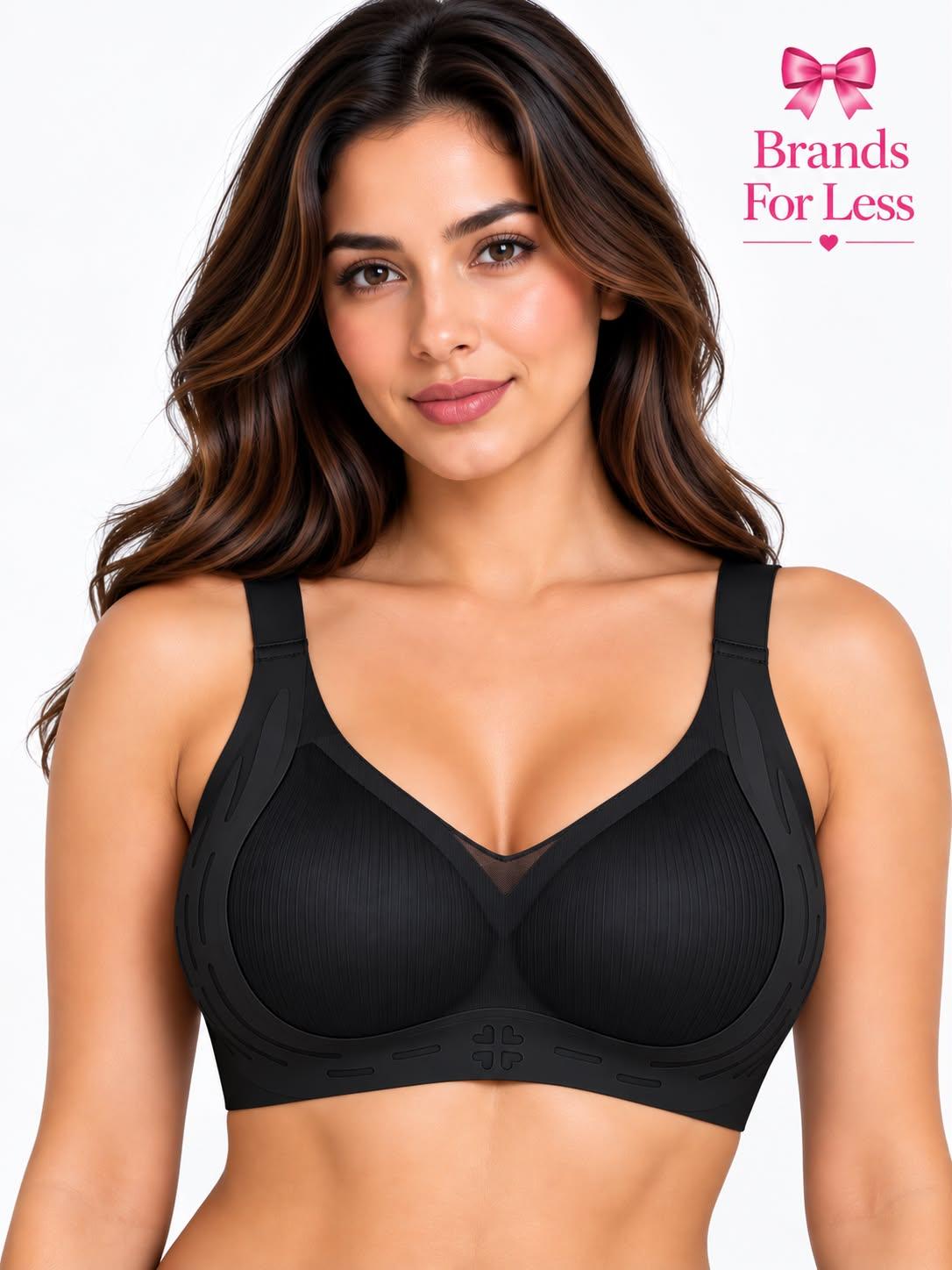 Seamless Flora Half push Bra