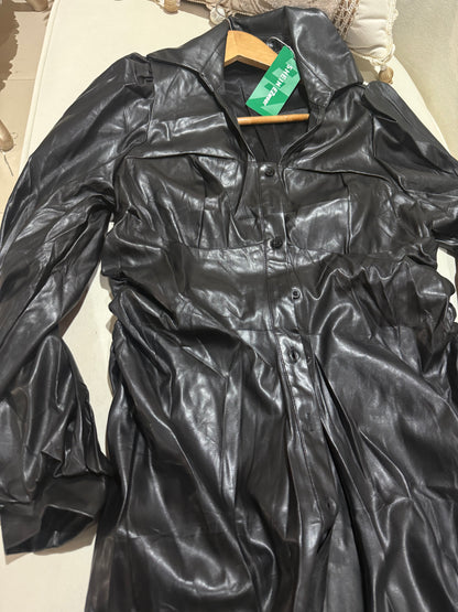 SHEIN Leather Dress
