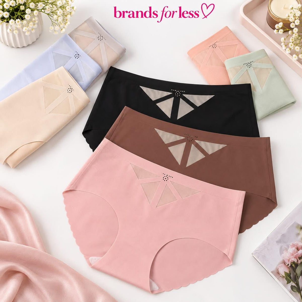 Seamless × Laser 4 pieces  Offer