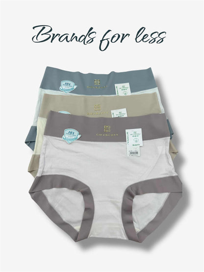 New GIEVNCHYY 4 pieces Brief High waist panties