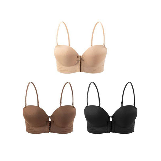 2 strap Top Half push up Bra - one piece