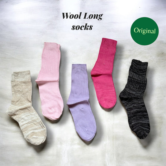Original  Long wool socks Random  3 pairs