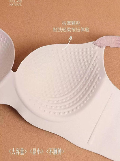 Seamless  stripped Laser Bra