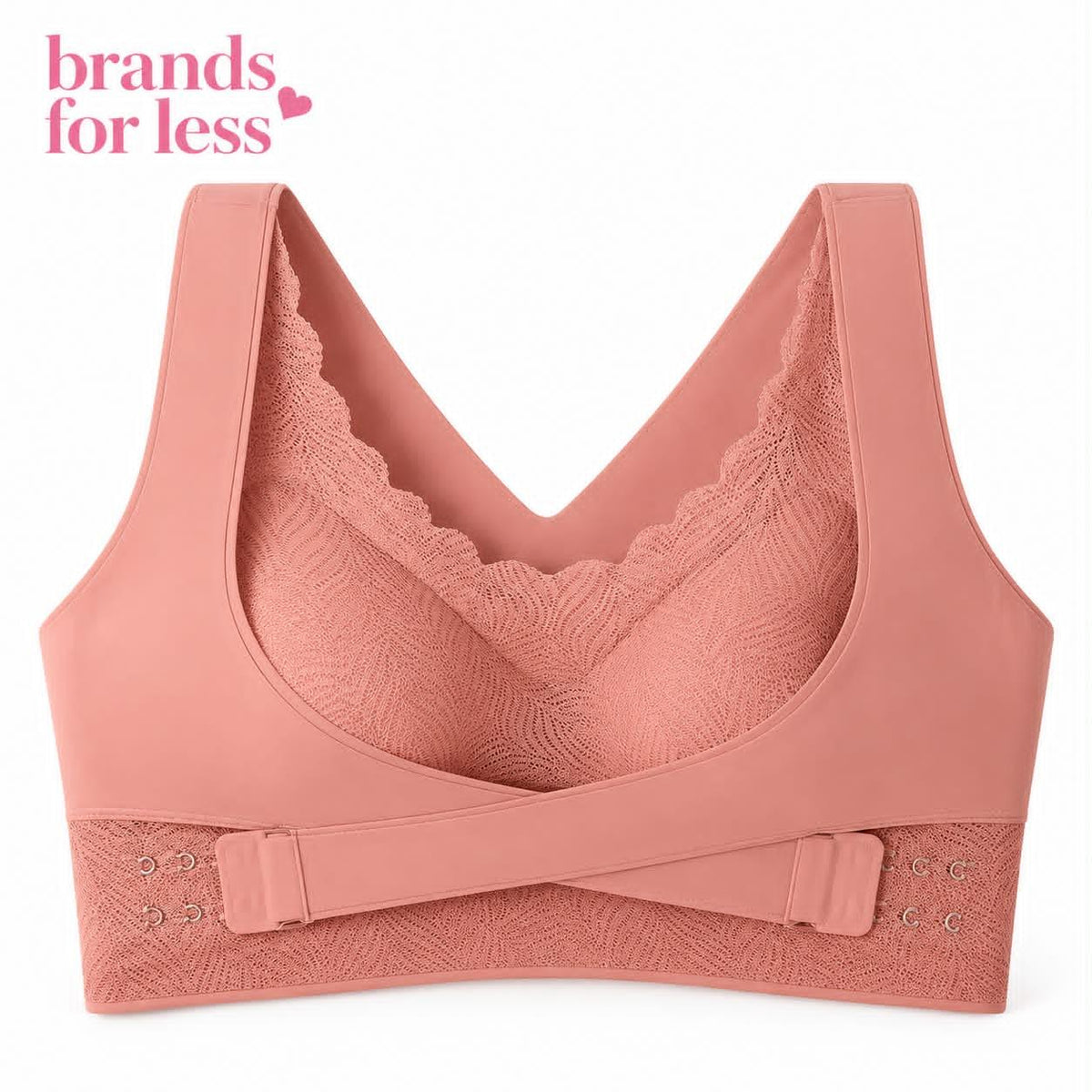 2- Bundle of Lace Front support soft Bra   قطعة   ٢  اوفر