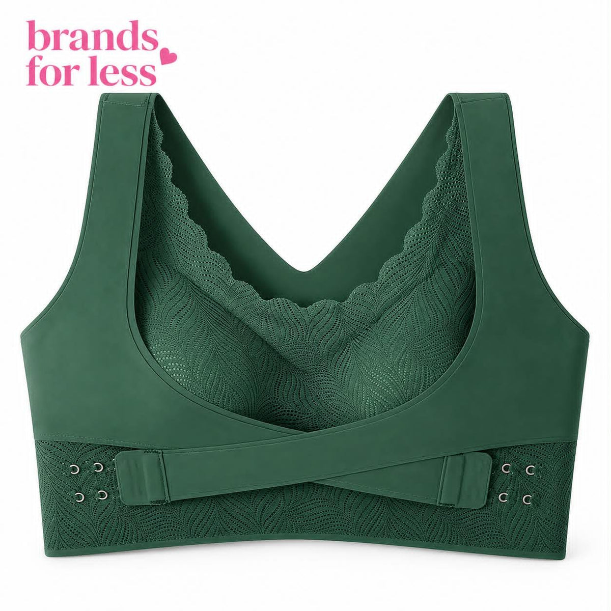 2- Bundle of Lace Front support soft Bra   قطعة   ٢  اوفر