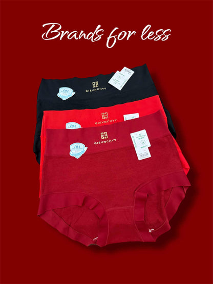 New GIEVNCHYY 4 pieces Brief High waist panties