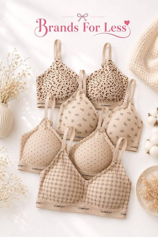 Seamless comfort printed Bra