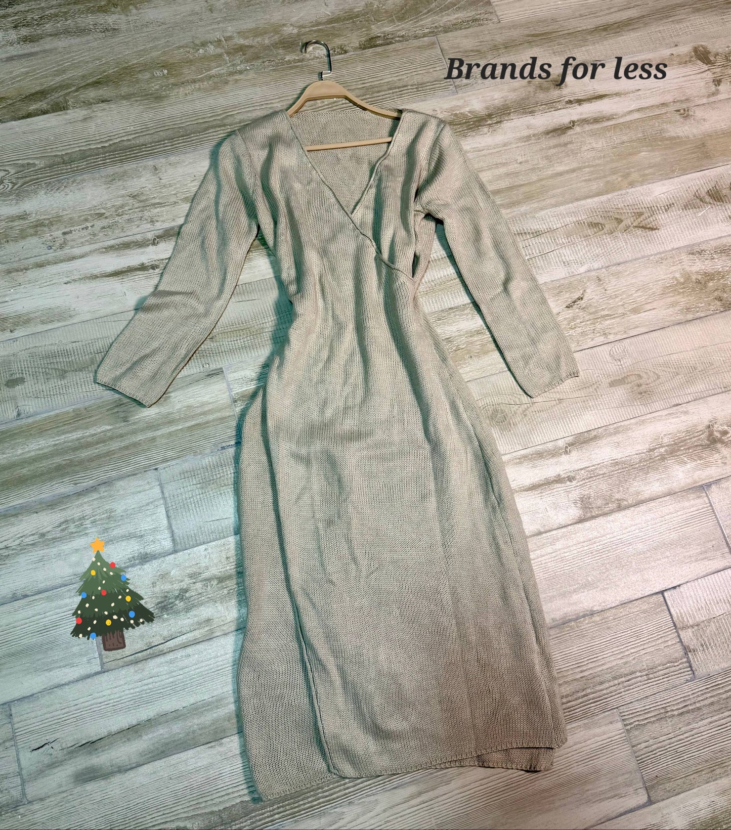 SHEIN CLASSIC CAFÉ DRESS