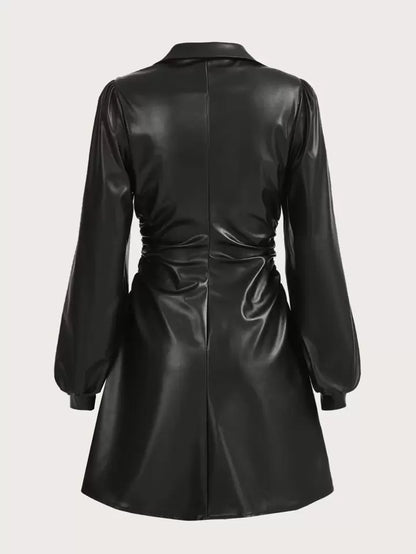 SHEIN Leather Dress