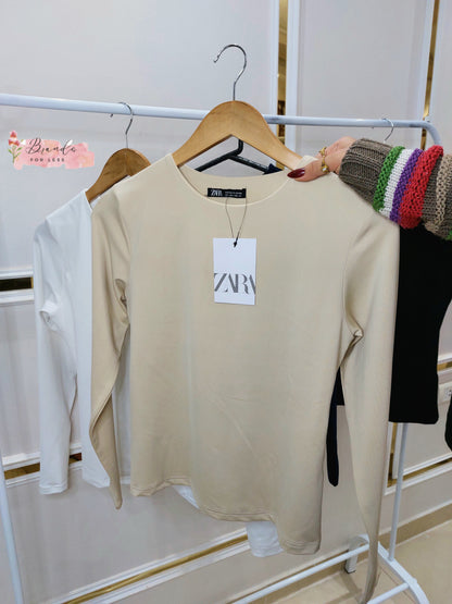 3 Tops offer Zara  Long sleeves