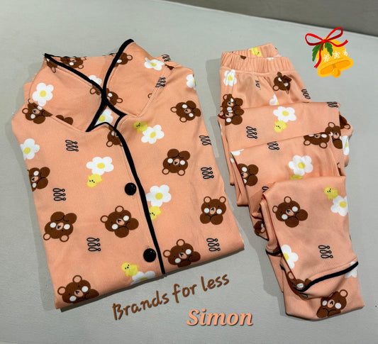 Teddy 🧸 Bear pajama set
