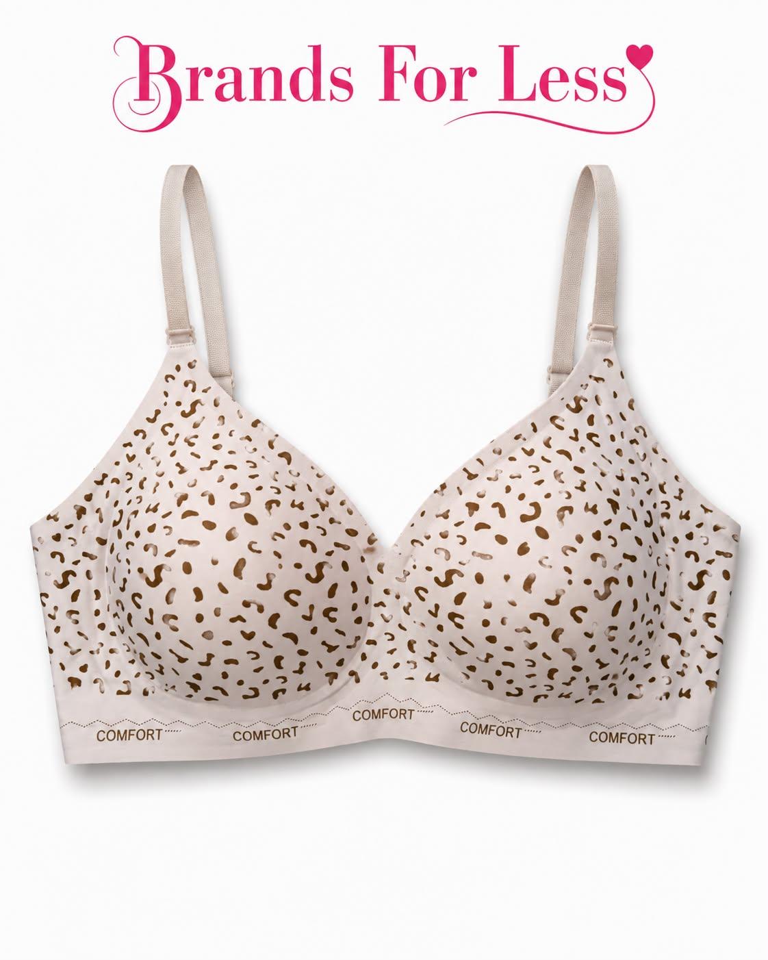 Seamless comfort printed Bra