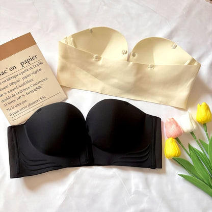 2 strap Top Half push up Bra - one piece