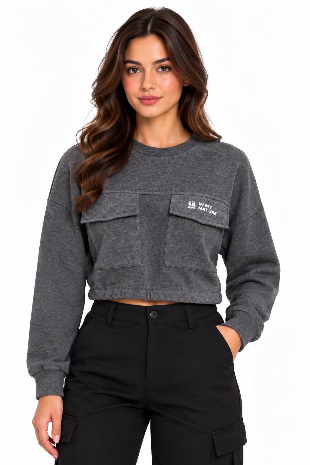 Cropped In My Nature Sweatshirt