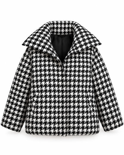 Trendy Chess puffer Jacket